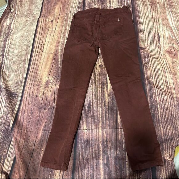 Women’s Sam Edelman The Kitten Skinny Midrise 28 in inseam size 28 burnt orange - Picture 5 of 6